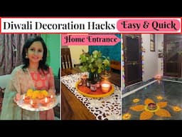 Easy & Affordable Diwali Decoration Ideas at Home |  DIY Festive Decor for 2024! 🎉 | Urban Rasoi