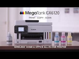 Canon MegaTank GX6120 Wireless Small Office All-in-One Inkjet Printer