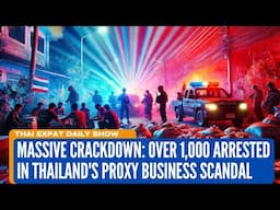 The Crackdown: Over 1,000 Arrested in Thailand's Proxy Business Scandal