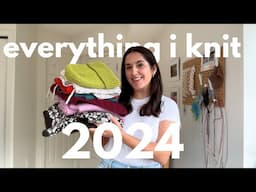 everything I knit in 2024 ✨ | knits by mandy