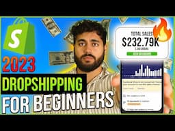 How to Actually Start Dropshipping For Beginners in 2023 (FREE 1HR COURSE)