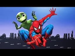 ITSY BITSY SPIDER MAN - Song for Children | Superhero Songs 🍬 Nursery Rhymes & Kids Songs