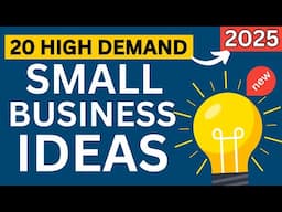 20 High Demand Small Business Ideas with Low Investment in 2025