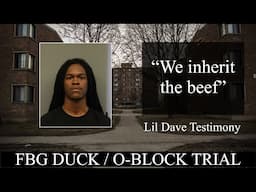 Lil Dave testifies about Lil Durk, King Von, THF, 600, Lamron, STL