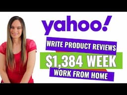 Make $72,000 Year Writing Product Reviews For Yahoo + Medical Billing Work From Home Jobs |No degree