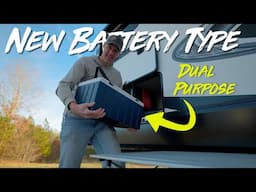 New Type Of RV Battery! Epoch Dual Purpose Cranking Lithium Battery.