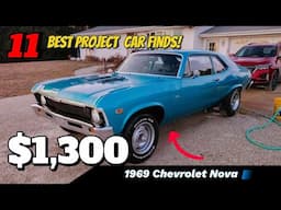 TOP 11 Classic Cars Starting at Just $1,300!