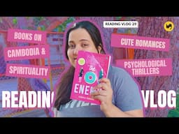 READING VLOG 29  | Cute Romances & Psychological Thrillers