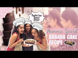 Mumma's Special Banana Cake Recipe 🍌🍰  @ChinkiMinki