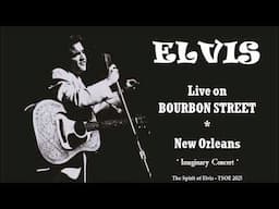 ELVIS - "Live on BOURBON STREET, New Orleans" - (Imaginary 1950s Concert) - TSOE 2025