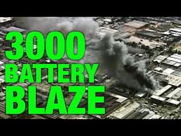 Safe Storage? 3000 batteries just destroyed a warehouse in Melbourne | Auto Expert John Cadogan