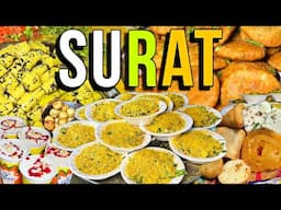 LEGENDARY Foods of SURAT | Jai Shankar Ulti Lassi, Rassa Khaman, Butter Locho | Indian Street Food