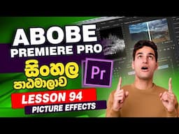 Lesson 94 | Adobe Premiere Pro Sinhala Course | Premiere Pro Tutorial Sinhala | Learn Adobe