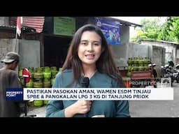 Wamen ESDM Tinjau SPBE & Pangkalan LPG 3 Kg di Tanjung Priok