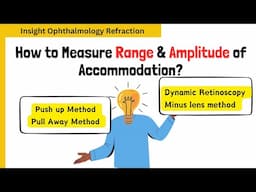 Tests for Accommodation: Push-Up, Pull-Away, Minus Lens & More | For Optometrists & Ophthalmologists