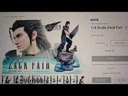 Prime Greedy One Overpriced FF7 Zach Fair 1/4 Statue Preview