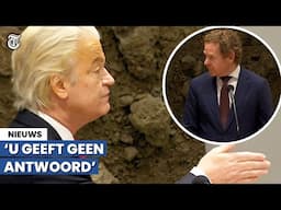 Wilders haalt uit naar minister: ‘Flutantwoord!’