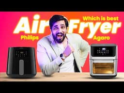 Philips Air Fryer vs Agaro Air Fryer- Which is the Best Air Fryer for Your Kitchen? Air Fryer Review