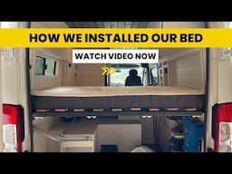 Van Build | Bed Installation