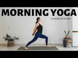 15 min Morning Yoga To Start Your Day | Full Body Flow