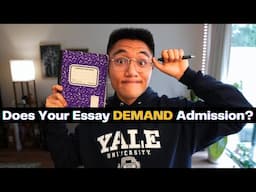 How to Write the Extracurricular Essay | Ivy League Supplemental Masterclass