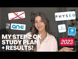 MY 2023 STEP 2 STUDY PLAN + RESULTS | Life of a Med Student