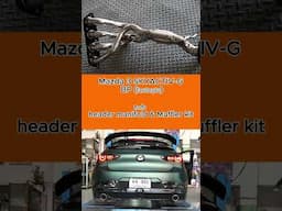 Mazda 3 SKYACTIV-G 2.0 BP (โฉมปัจจุบัน) : header manifold & Muffler kit #automobile #short #shorts