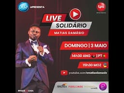 LIVE SOLIDÁRIO MATIAS DAMÁSIO