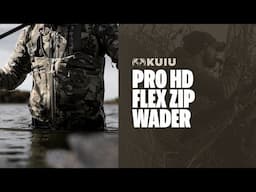 KUIU PRO HD Flex Zip Wader: Overview