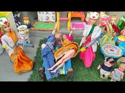 Barbie Doll All Day Routine In Indian Village/Pinky Ki Kahani Part -470/Barbie Ki Hindi Kahaniyan||