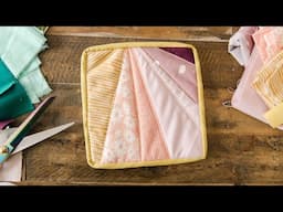 Scrappy Quilted Potholders