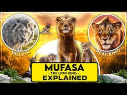 Mufasa The Lion King Explained In HINDI | Mufasa Film Story In HINDI | Mufasa The Lion King (2024)