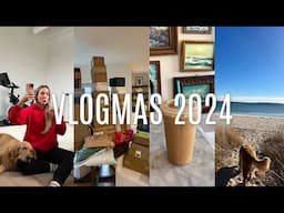 VLOG: morning back on the cape, clothing haul, SO many packages, etc. | Vlogmas Day 10