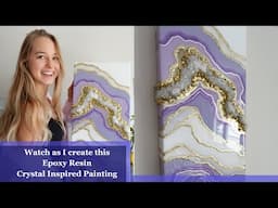 Creation of METTA - Handmade Epoxy Resin Painting by Dianka Pours