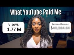 How Much YouTube Pays For 2 MILLION Views