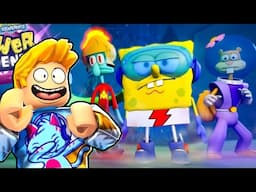 I Got Every Super Hero Unit In SpongeBob Tower Defense