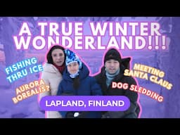 A White Christmas in Lapland | Finland: Husky Dog Sleds, Reindeer, Santa Claus, and more!