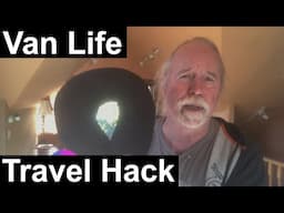 Travel hack for vanlifers who must fly promaster sprinter conversion neck pillow