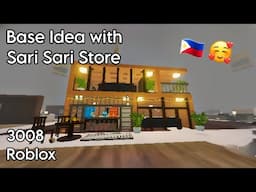 FULL TUTORIAL | I MADE A FILIPINO BASE IDEA WITH A SARI SARI STORE! 🇵🇭😱 | MyelPlays