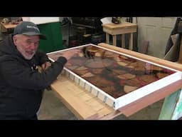 Big Epoxy Pour...Building a $1,000 Coffee Table...Part 3