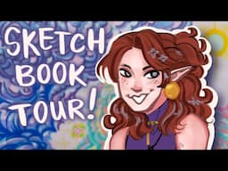 2024 SKETCHBOOK TOUR!! 🎨📓 (I finished this too fast)