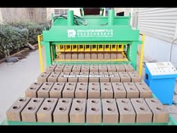 DF10-10 For making interlocking clay soil bricks