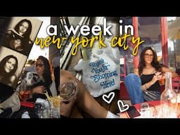 week in my life NYC vlog // moving, decor shopping, & dating updates...