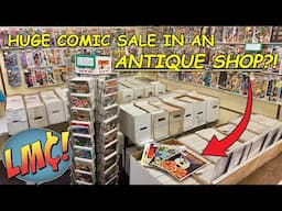 A Half Price Comic Sale at an ANTIQUE SHOP?!