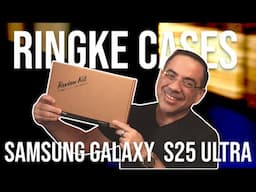 Check out the box of Ringke S25 ultra Cases I recieved!