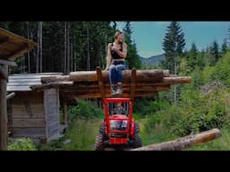 LOGS to LUMBER - Alaskan Chainsaw Milling for NEW BUSHCRAFT PROJECT