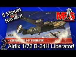 Airfix B-24H Liberator | 5 Minute Review!