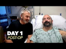 MY SONS CANCER TUMOR HAS BEEN REMOVED | Colon Cancer Post-Op (Day 1)