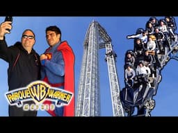 Europe's BEST Movie Theme Park?! | Parque Warner Madrid VLOG | Winter 2024/25