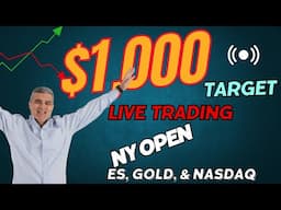 Live Trading FUTURES NY Open